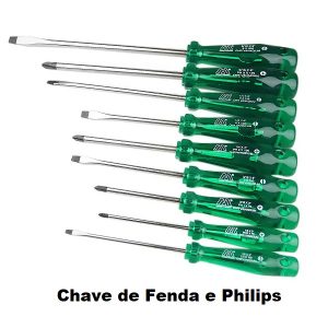 Chave de Fenda e Philips